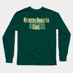 North Dakota Girl Long Sleeve T-Shirt